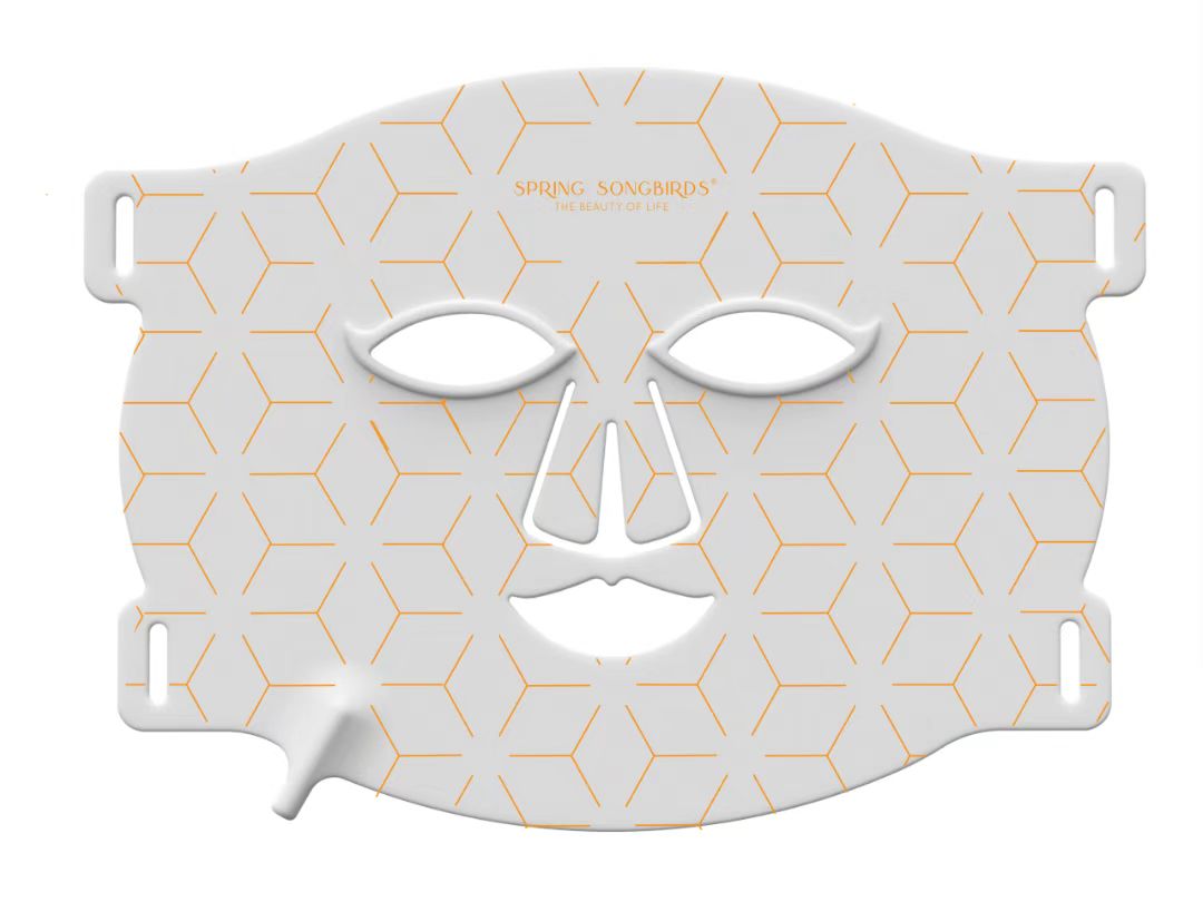 Gift Set of 2-pcs: 8-color Light Therapy Mask, Eye & Lip Massager