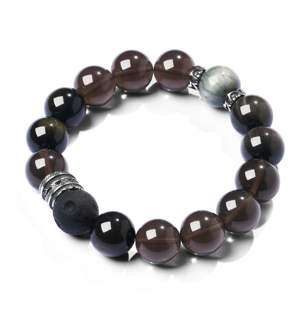 Black Obsidian Jewelry Bracelet